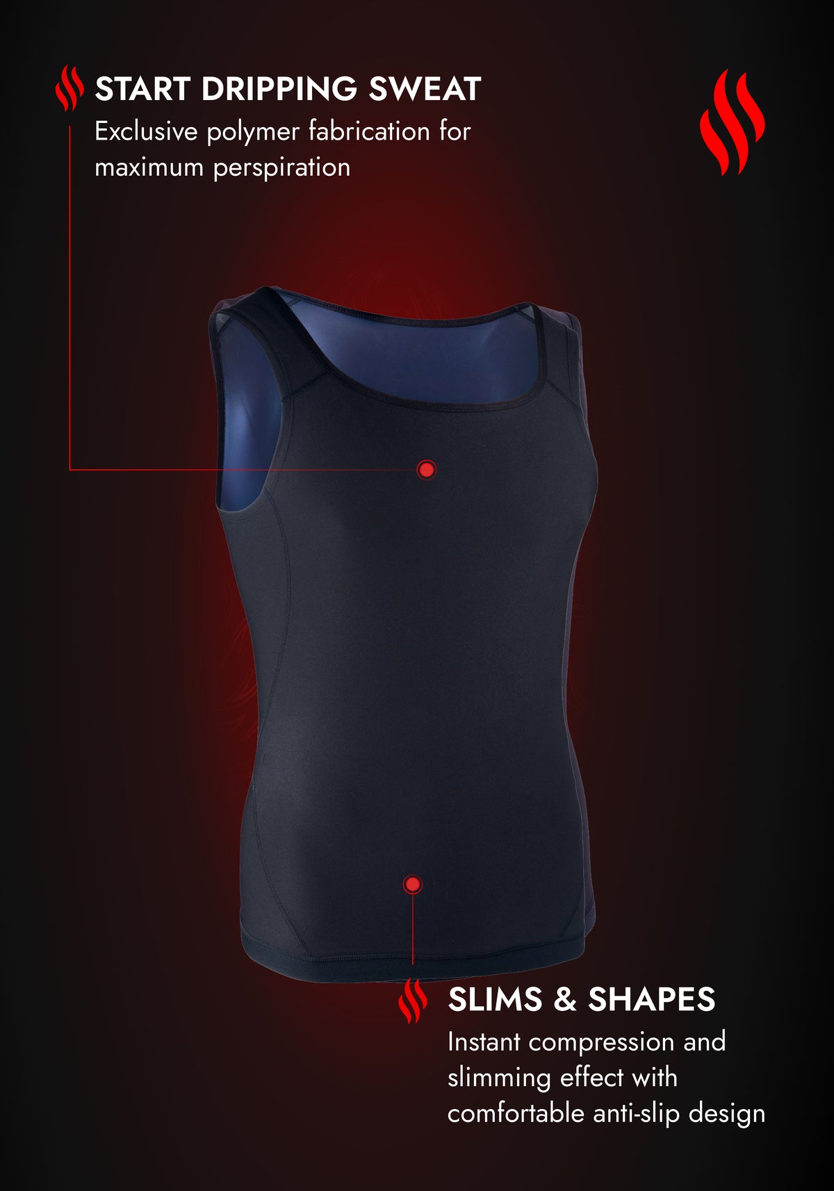 Sweat Shaper Athletic Tank | Men's