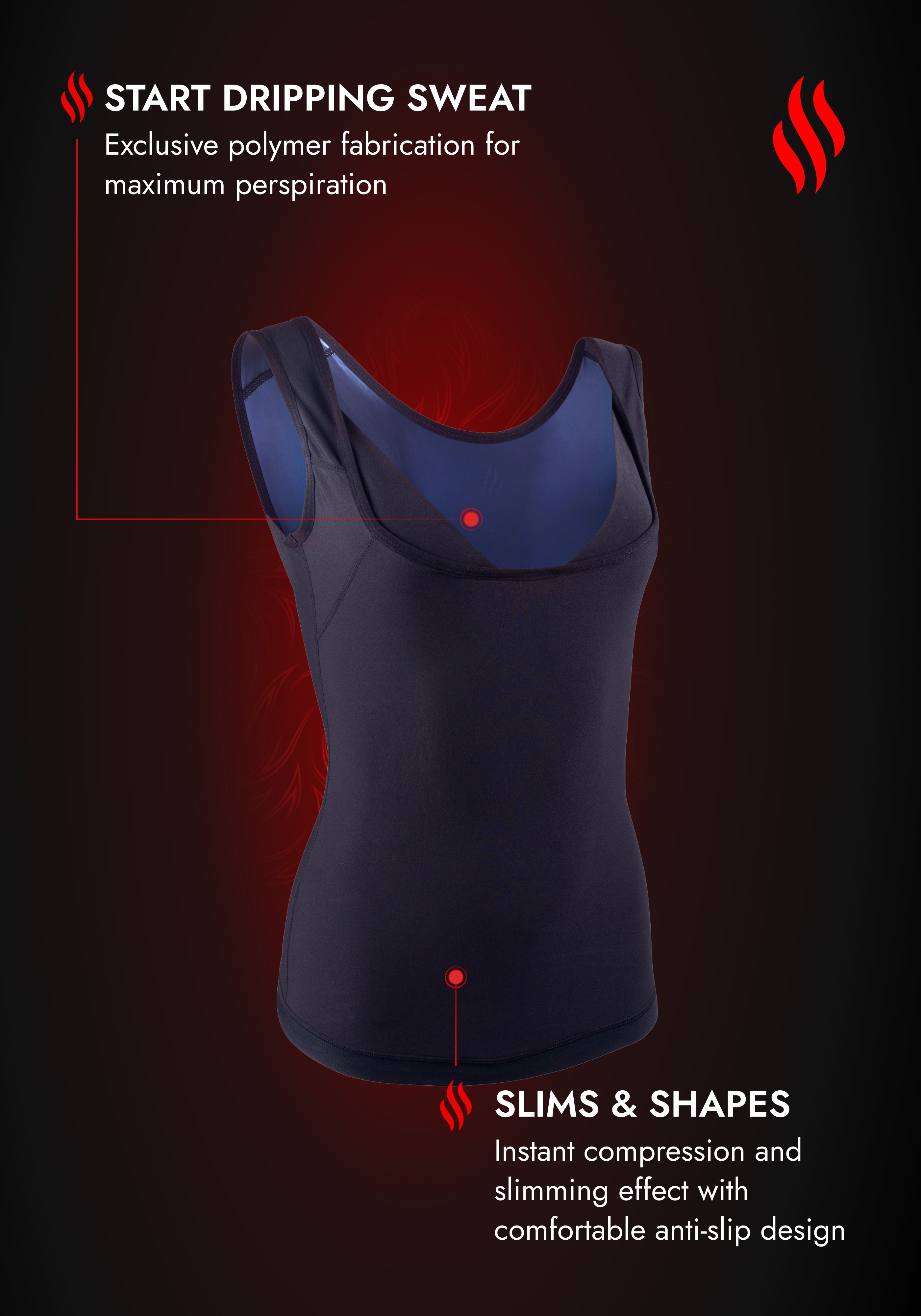 Sweat Shaper Women's Athletic Tank