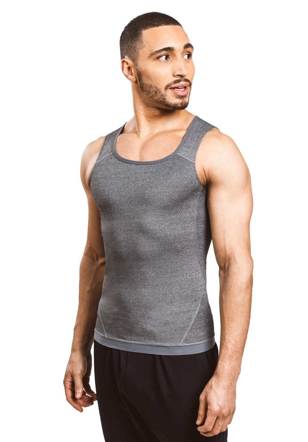 Sweat Shaper Men's Athletic Tank | Heather Grey