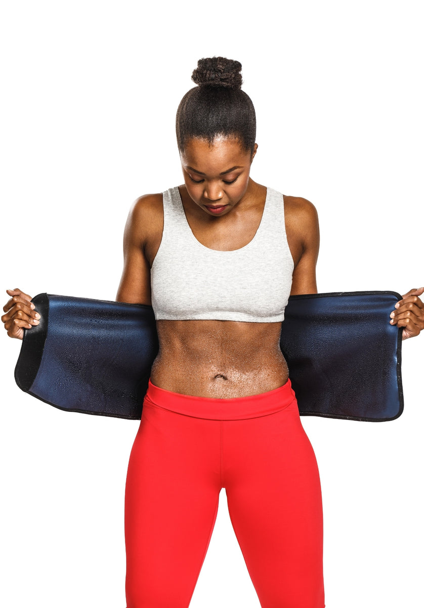 Sweat Shaper Waist Wrap Black
