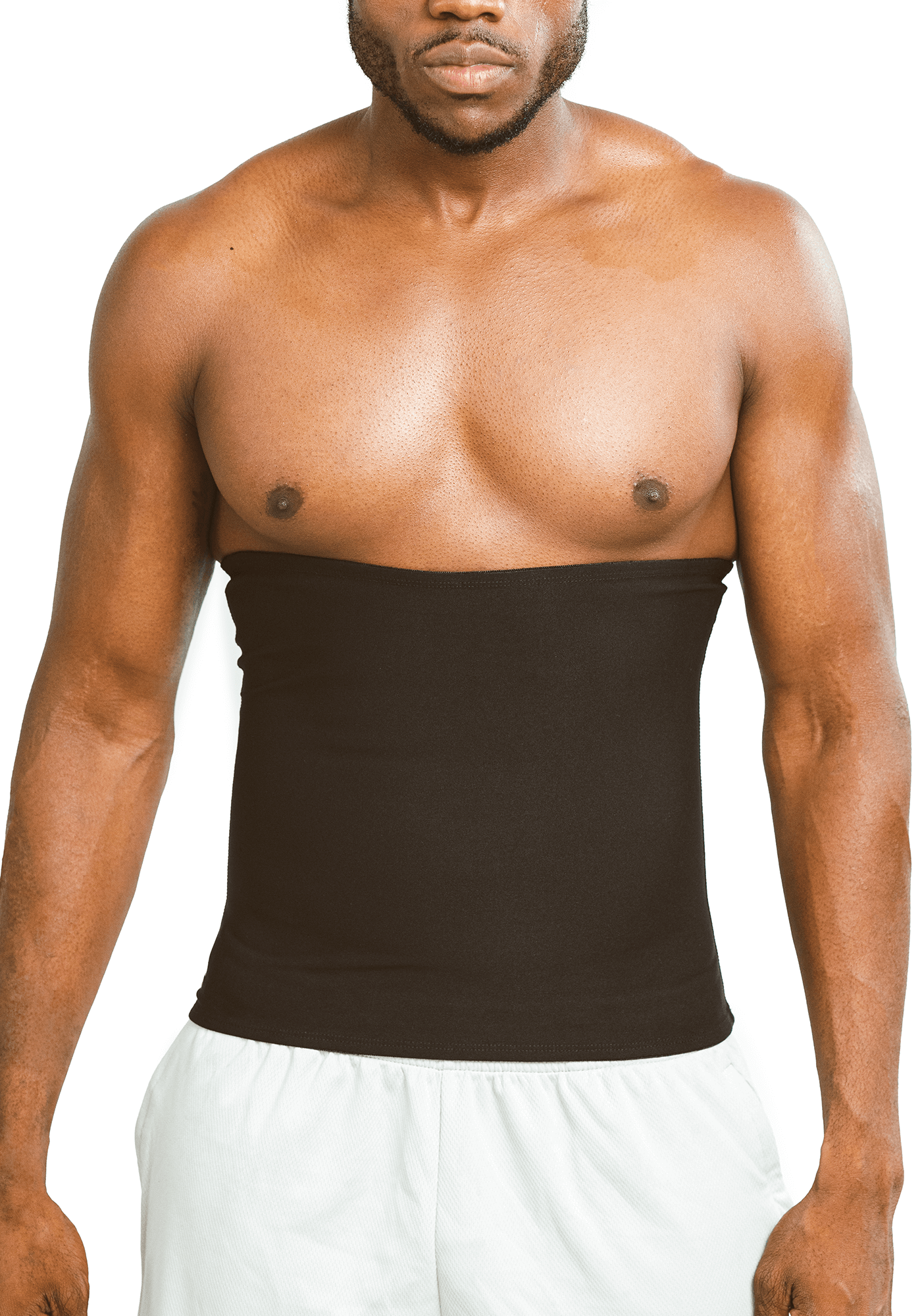 Men Sweat Sauna Shaper Waist Trainer Tummy Belly Compression Shirt
